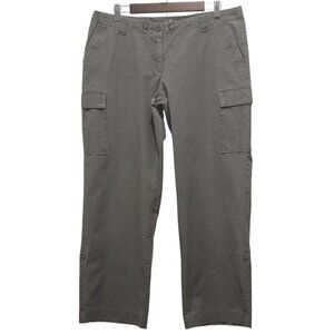 Alpine Design Women's Cargo Hiking Pants Size 14 RollUp Breathable Outdoor Ready